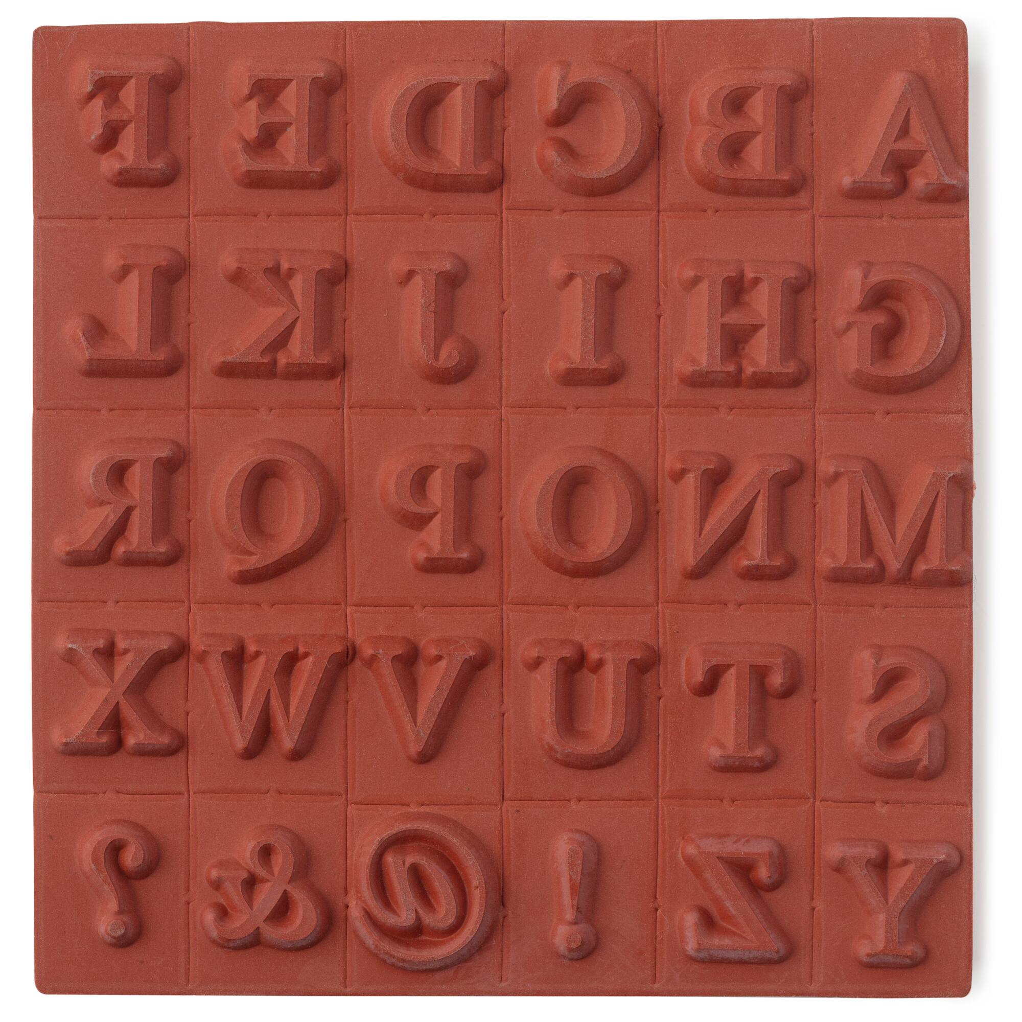 Medium Uppercase Alphabet Wood Stamps by Recollections™